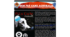 Desktop Screenshot of oempetcare.com